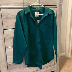 Abercrombie Oversized Button Down Shirt